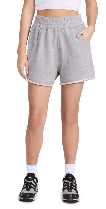 FP Movement All Star Solid Shorts Heather Grey