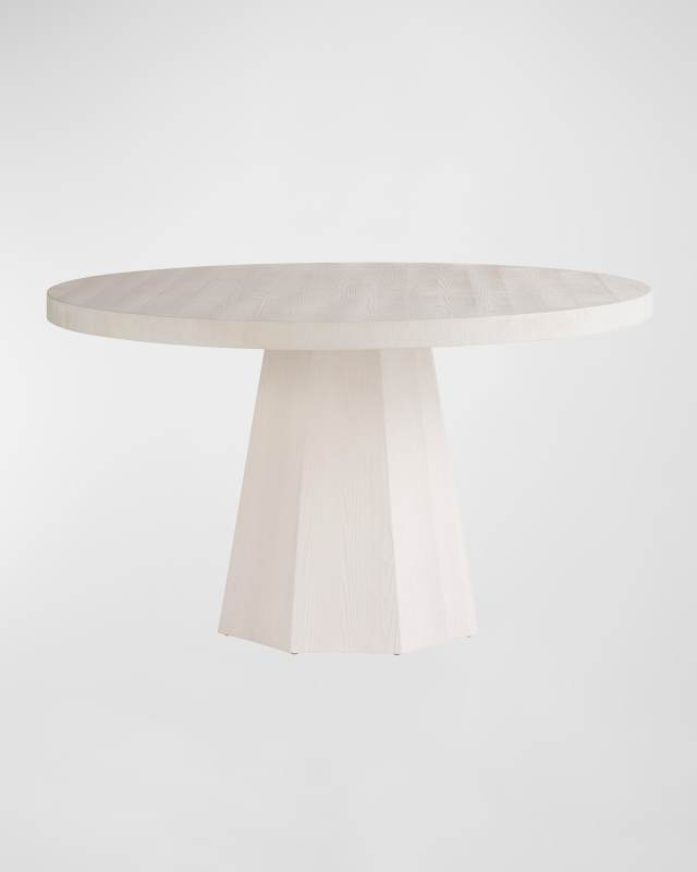 Mackinaw Round Dining Table with Leaf