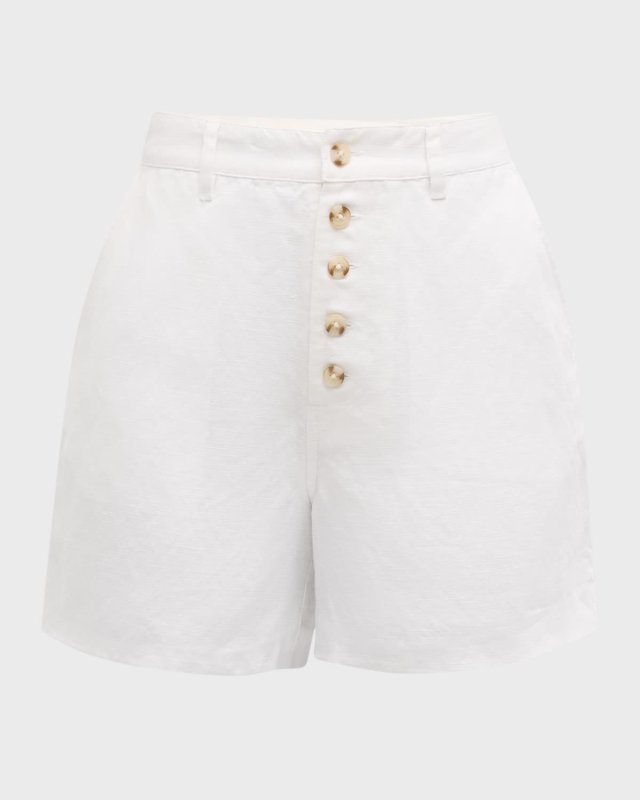 Air Linen Boyfriend Shorts