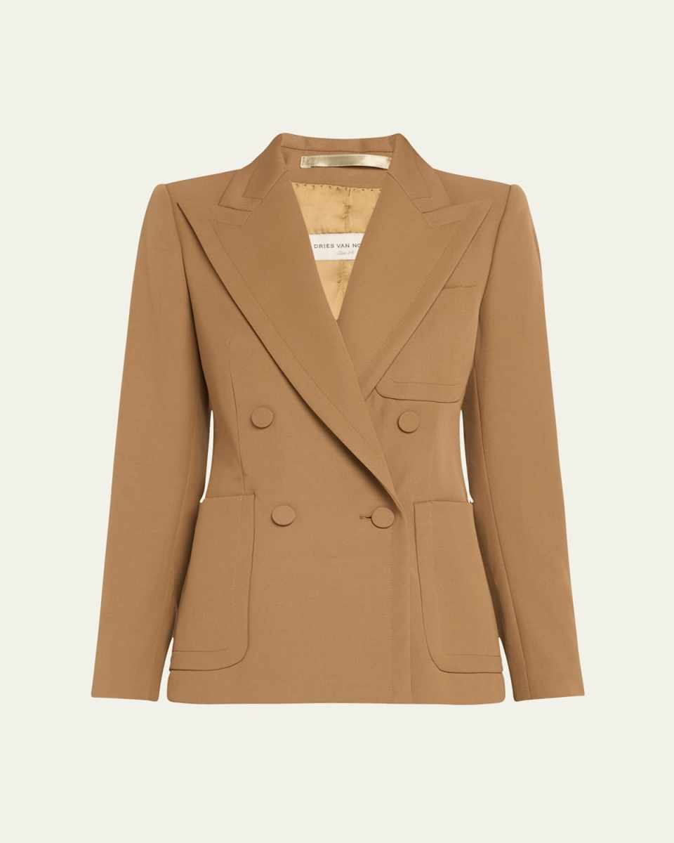 Beaume Double-Breasted Wool Jacket