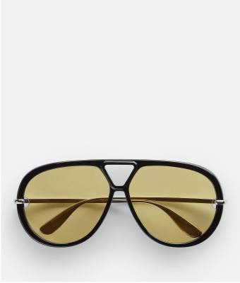 Bottega Veneta Classic Aviator Sunglasses