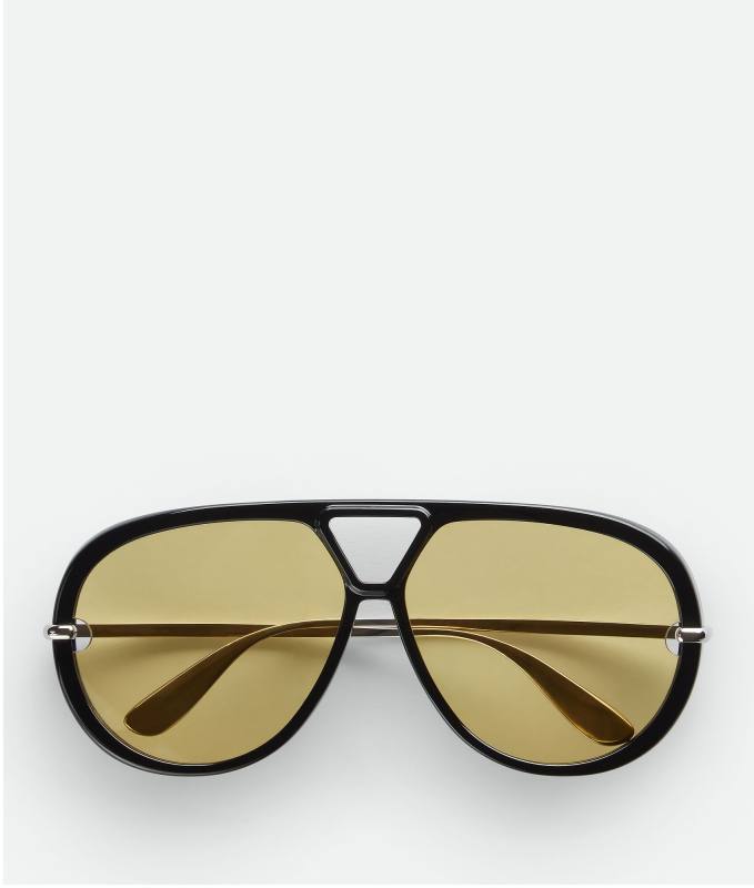 Bottega Veneta Classic Aviator Sunglasses