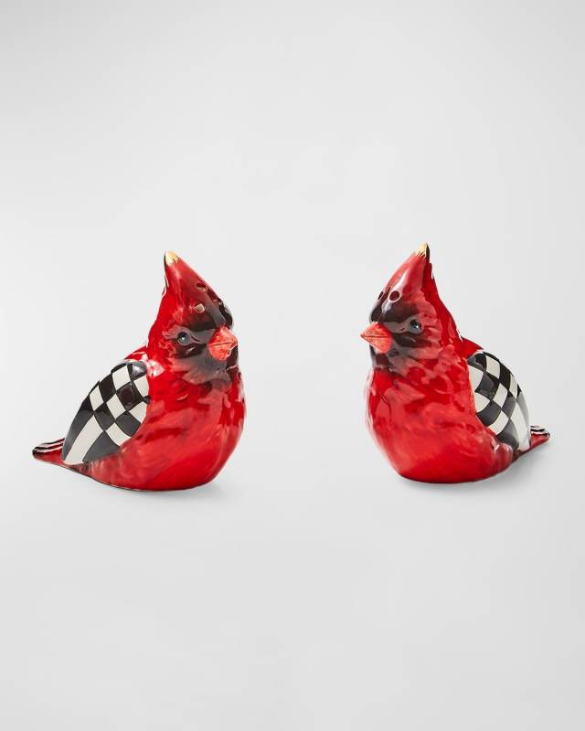 Cardinal Toile Salt & Pepper Shaker Set