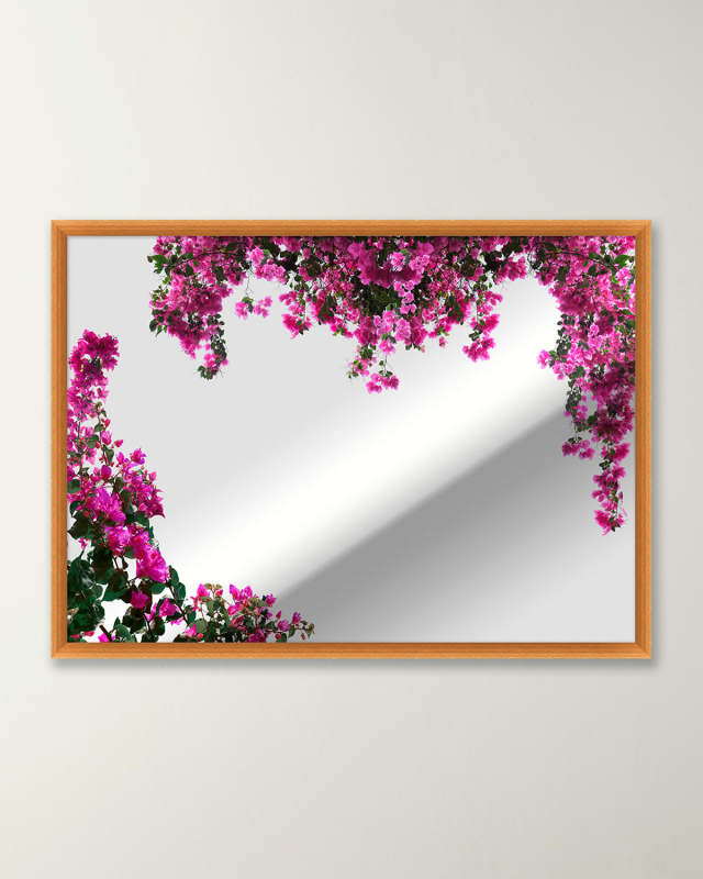 Tropical Blossoms Mirror 1 Giclee