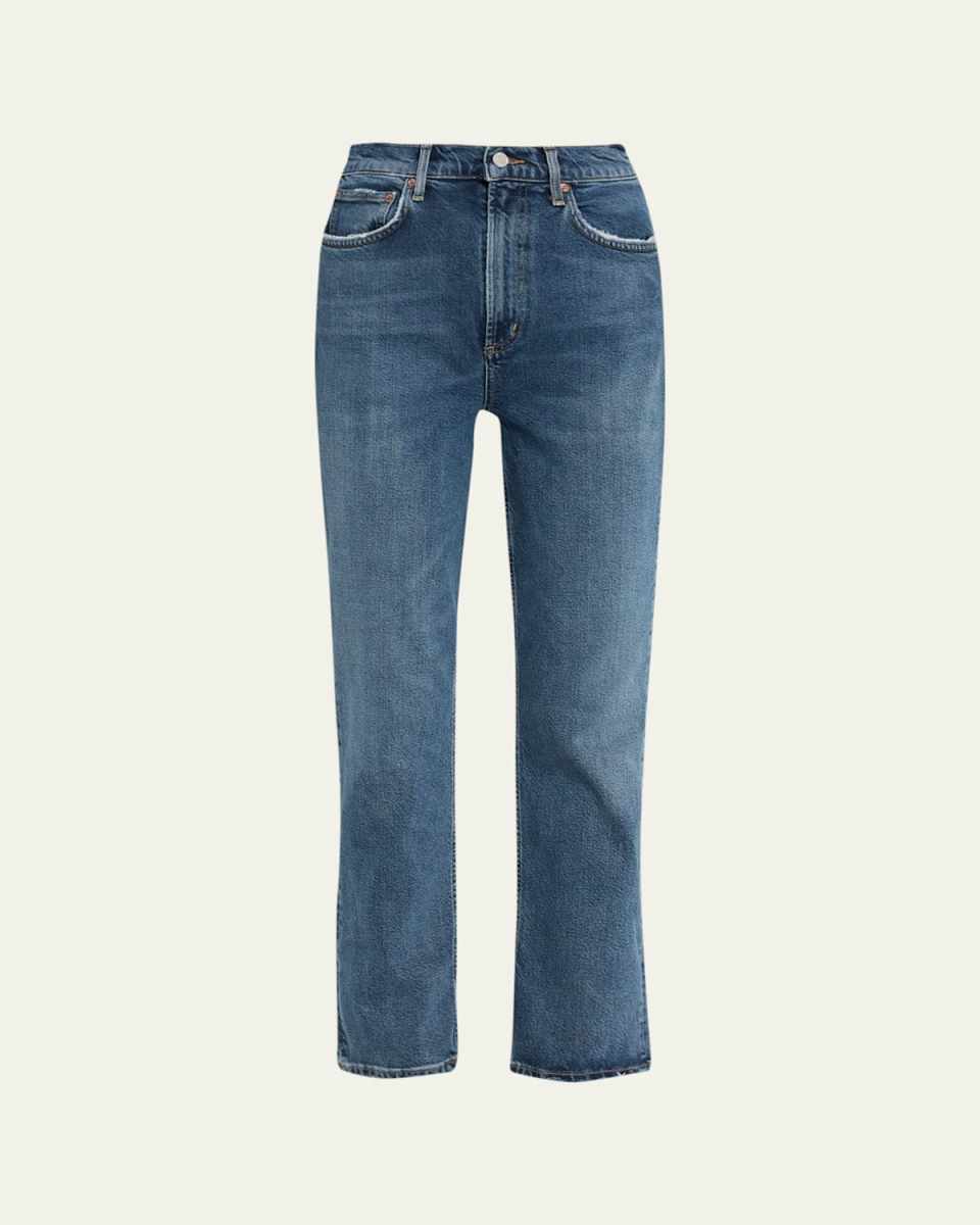 High Rise Stovepipe Jeans