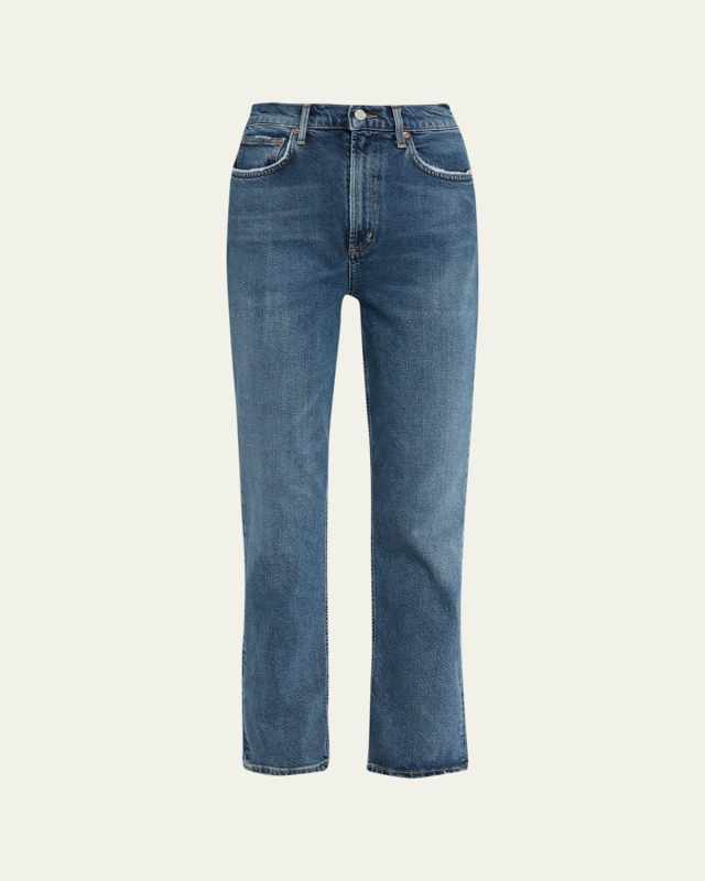 High Rise Stovepipe Jeans