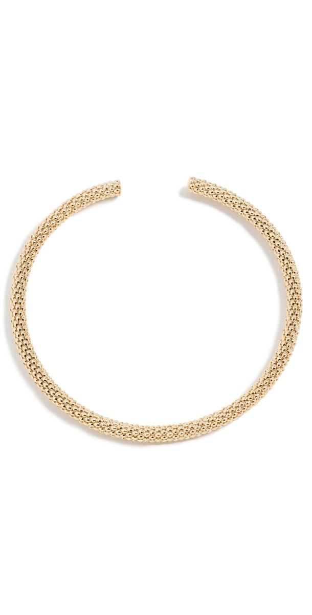 Jennifer Zeuner Jewelry Aisha Choker Gold