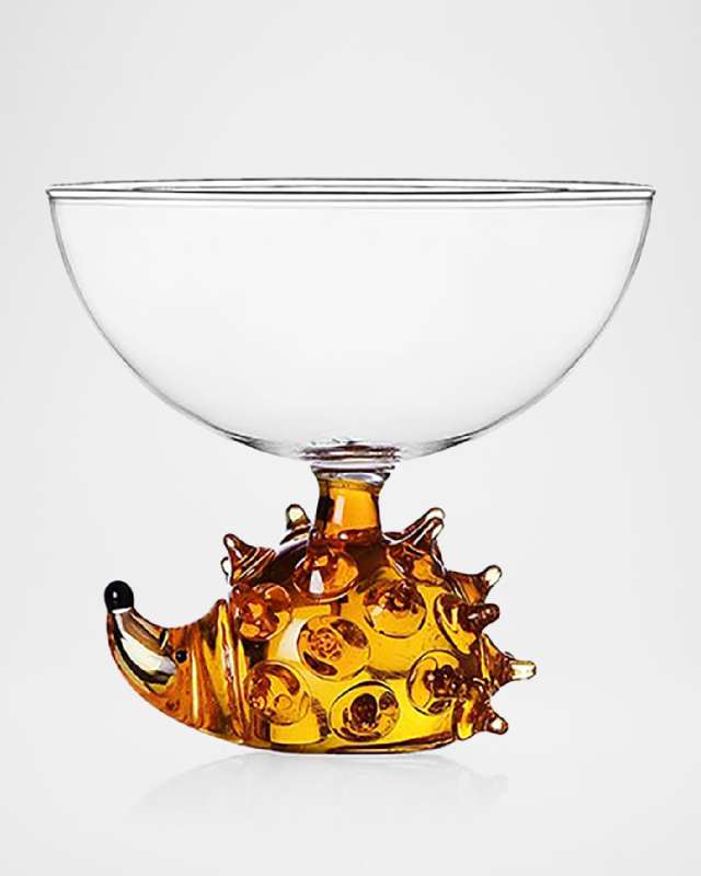 Animal Farm Amber Hedgehog Bowl, 8.5 oz.