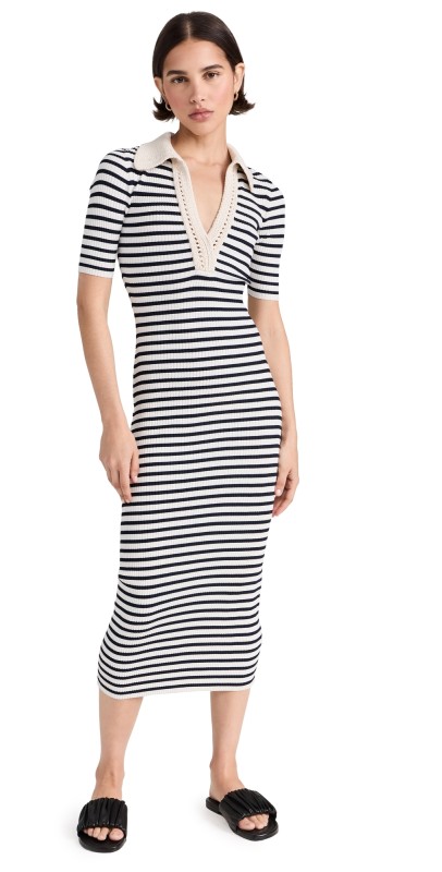 A. L.C. Darcy Dress Navy/Bone