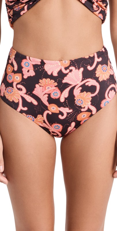 A. L.C. Isla Bikini Bottoms Ganache Multi