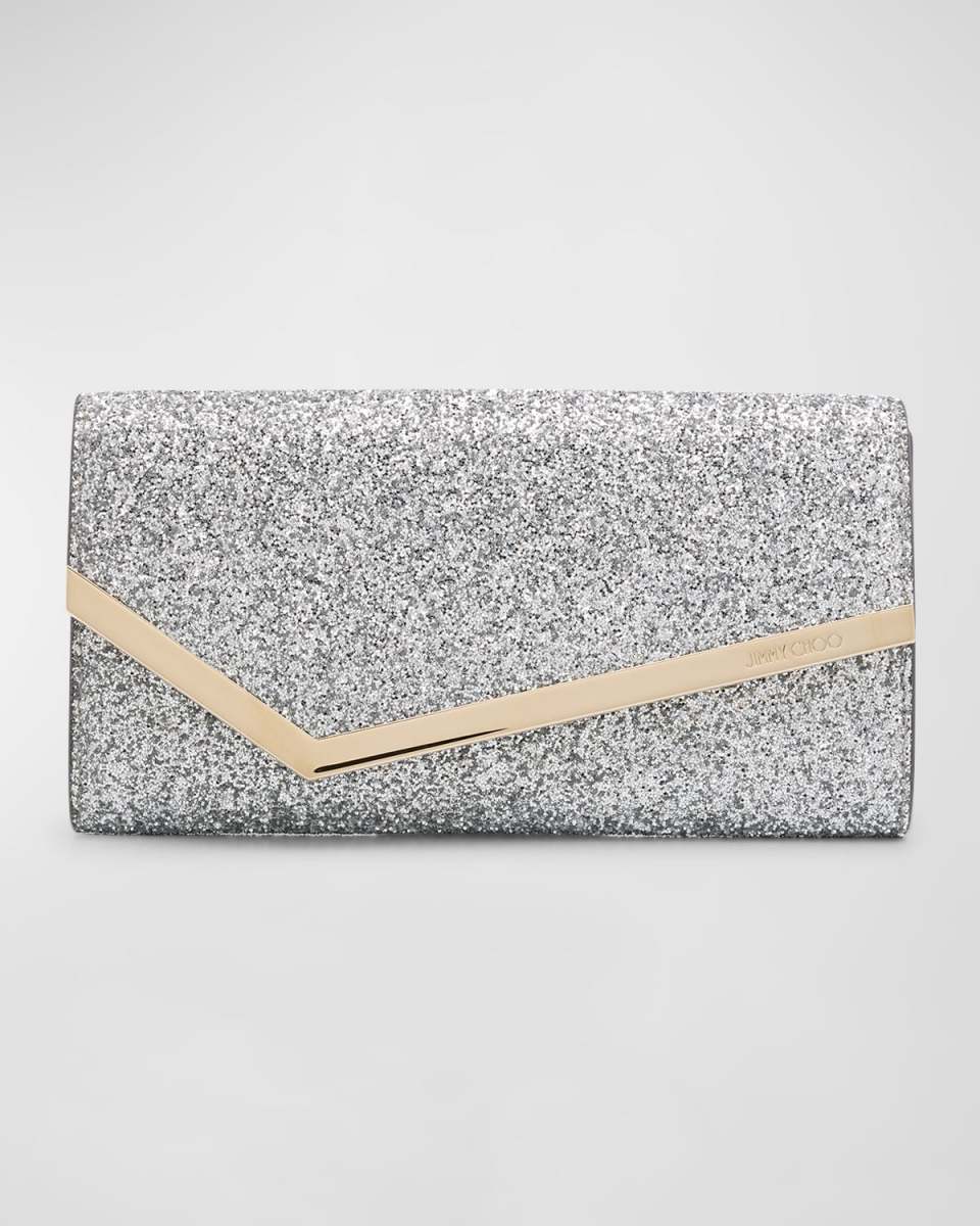 Emmie Glitter Clutch Bag