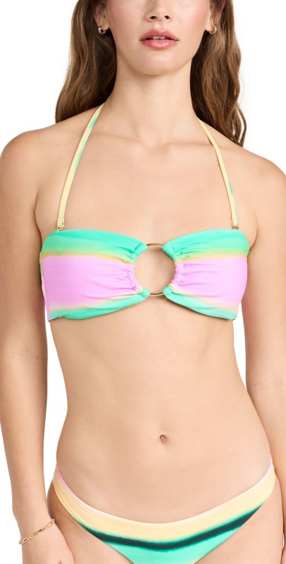 PQ Swim Ring Bandeau Top Breeze