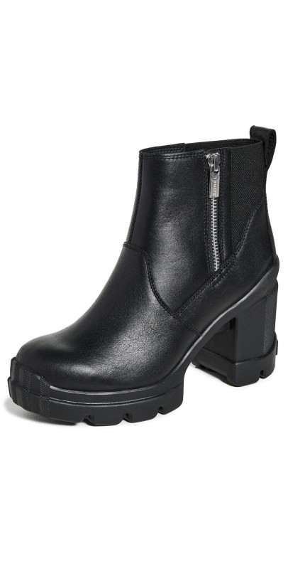 Sorel Caribou x Chelsea Heels Black