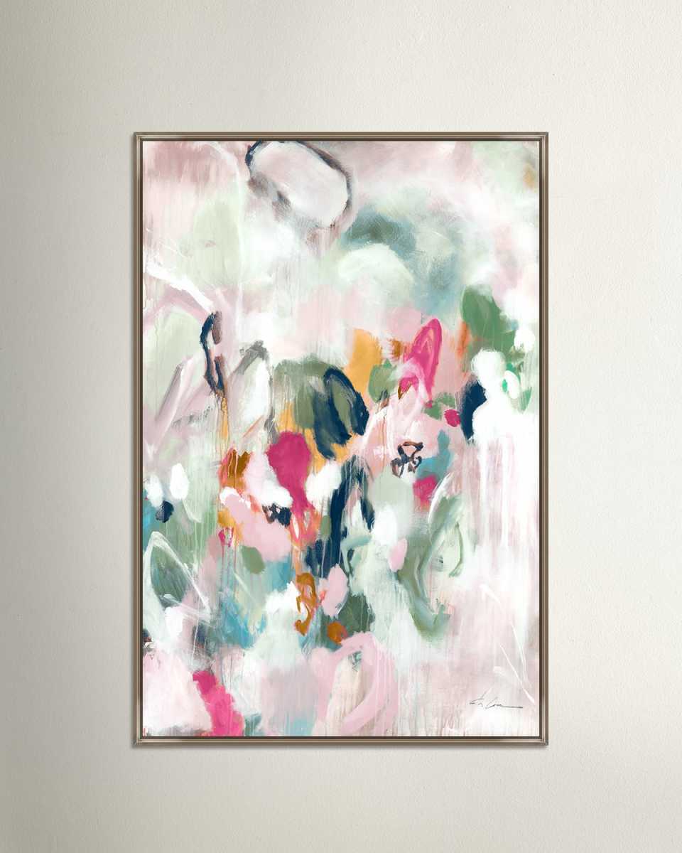 "Love Blossoms I" Giclee By Bella Lane