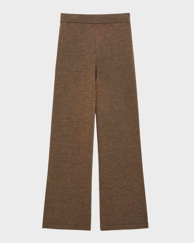 Epopea Wide-Leg Virgin Wool Pants