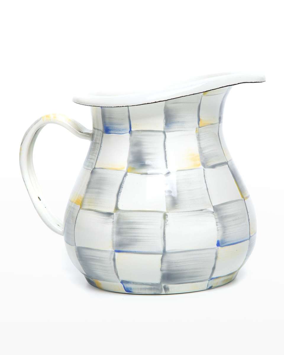 Sterling Check Creamer