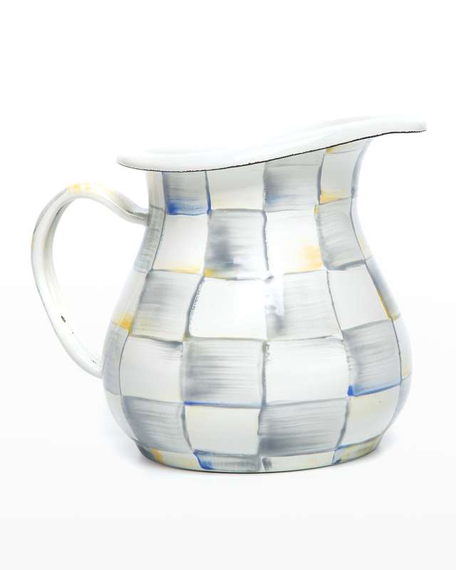 Sterling Check Creamer