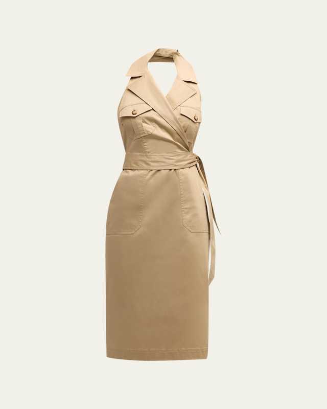 Kitana Halter Wrap Dress