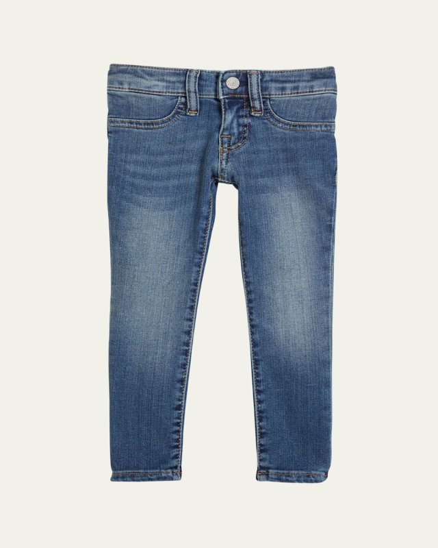 Girl's Aubrie Skinny Denim Jeans, Size 2-6X