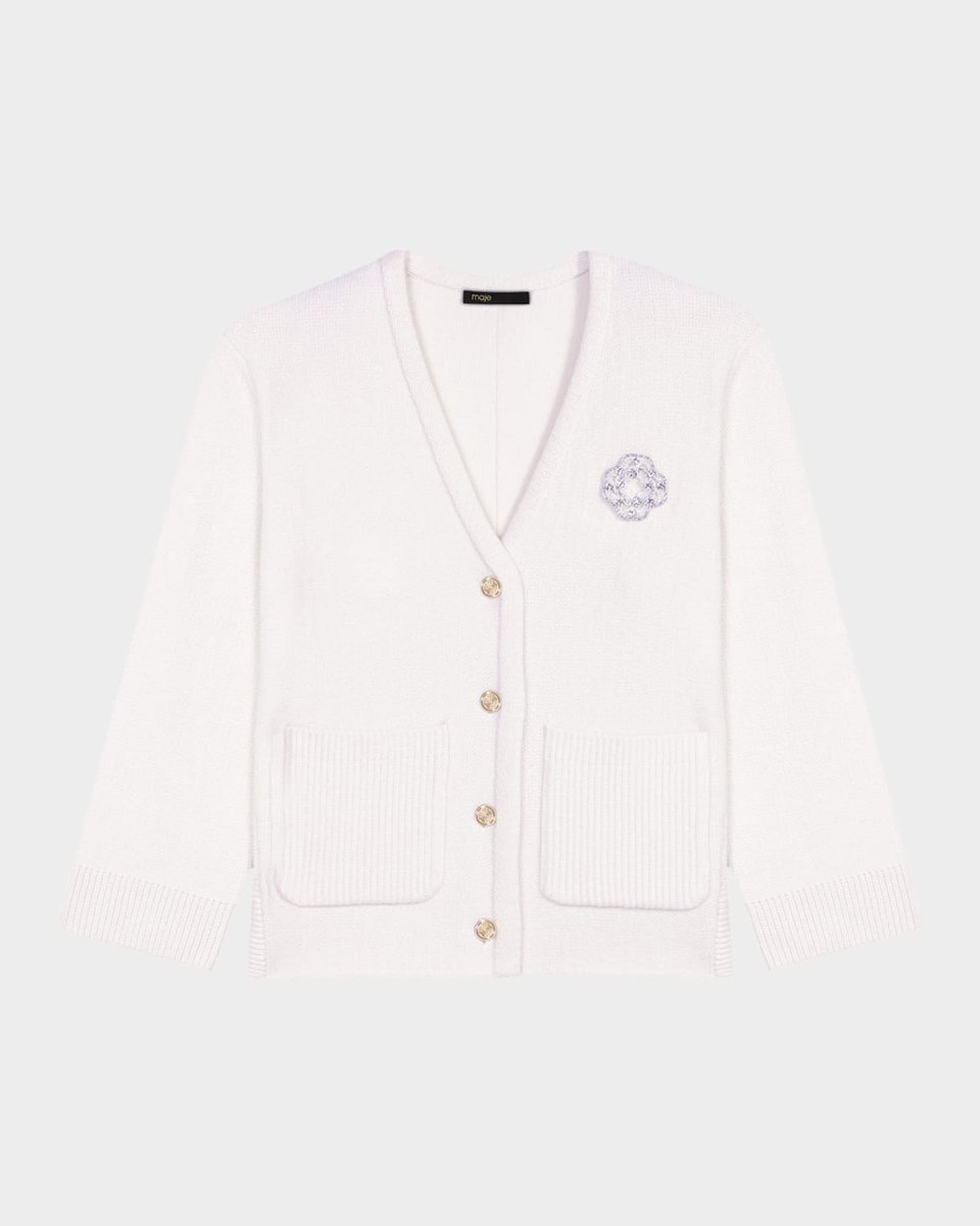 Muriano Fluffy Knit Cardigan