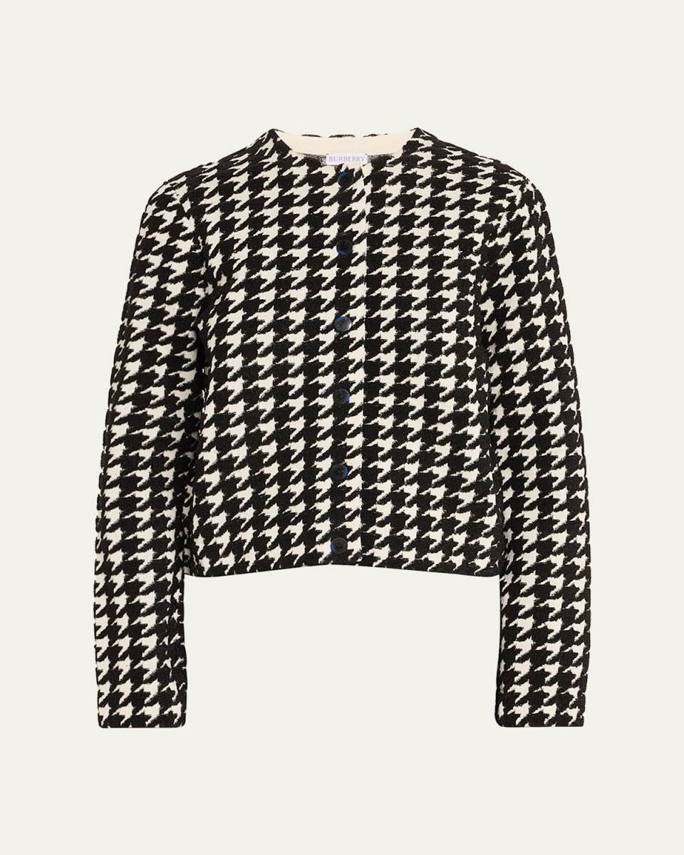 Houndstooth Cardigan