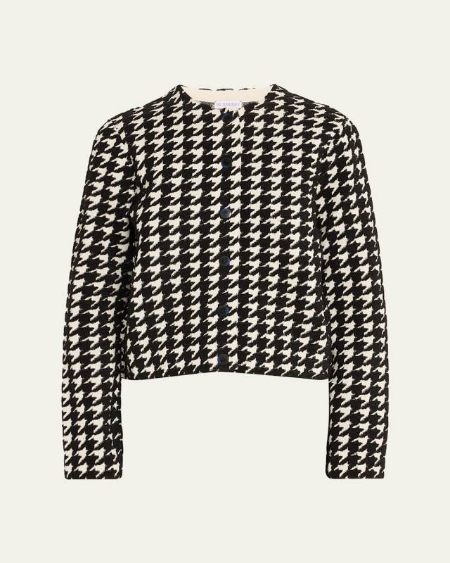 Houndstooth Cardigan
