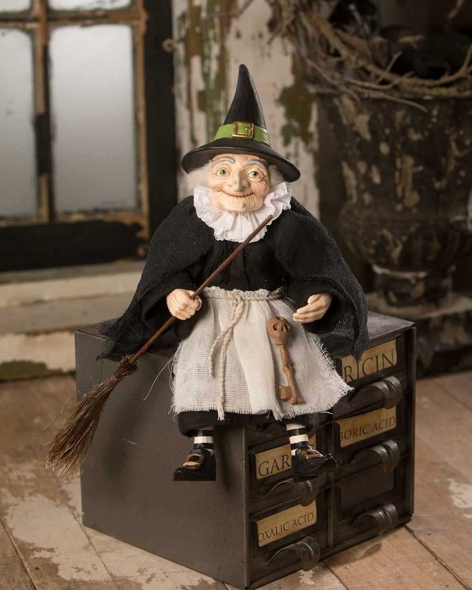 Halloween Posable Witch