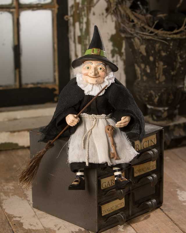 Halloween Posable Witch