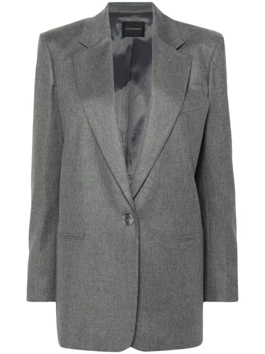 single-breasted blazer
