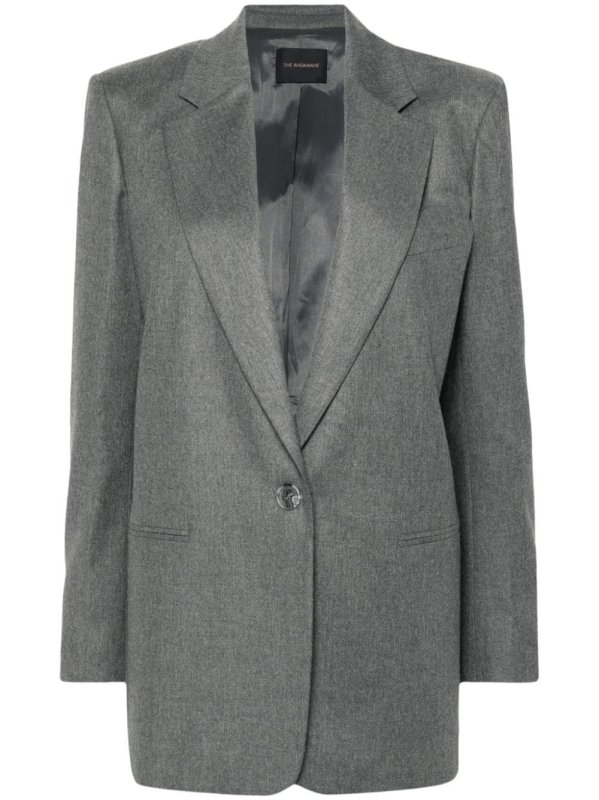 single-breasted blazer