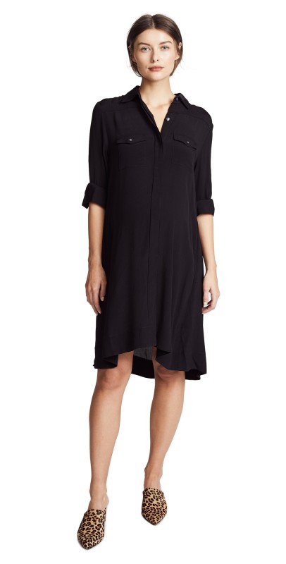 HATCH The Shirtdress Black