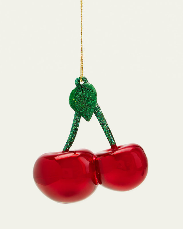 Cherries Christmas Ornament