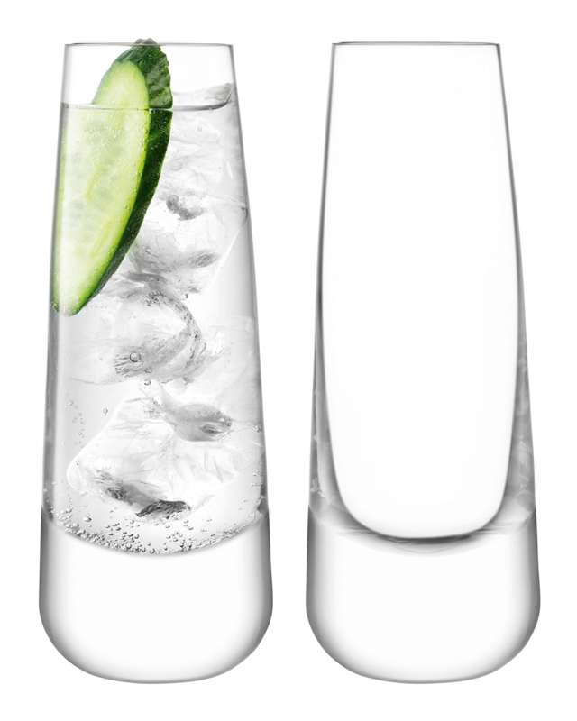 Bar Culture Long Drink Glasses, Set of 2