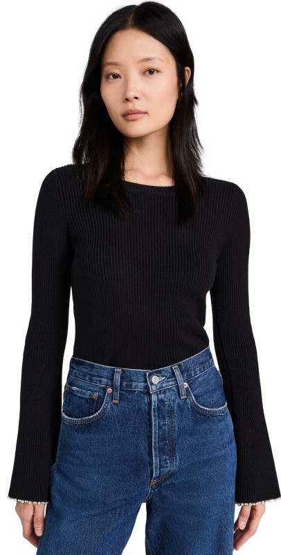 Splendid Farah Sweater Black