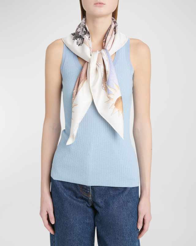 Daylight Silk Square Scarf