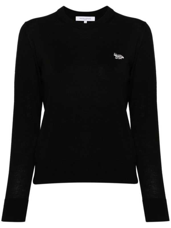 Baby Fox-patch sweater