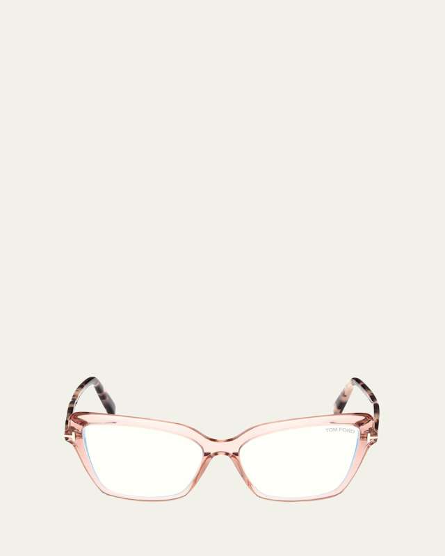Blue Light Blocking Acetate Cat-Eye Glasses