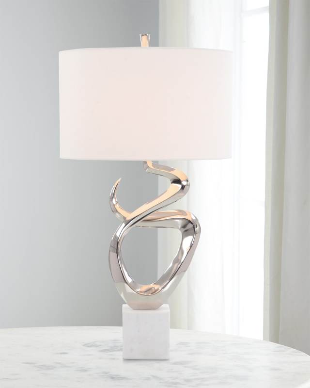 Sculpted Table Lamp