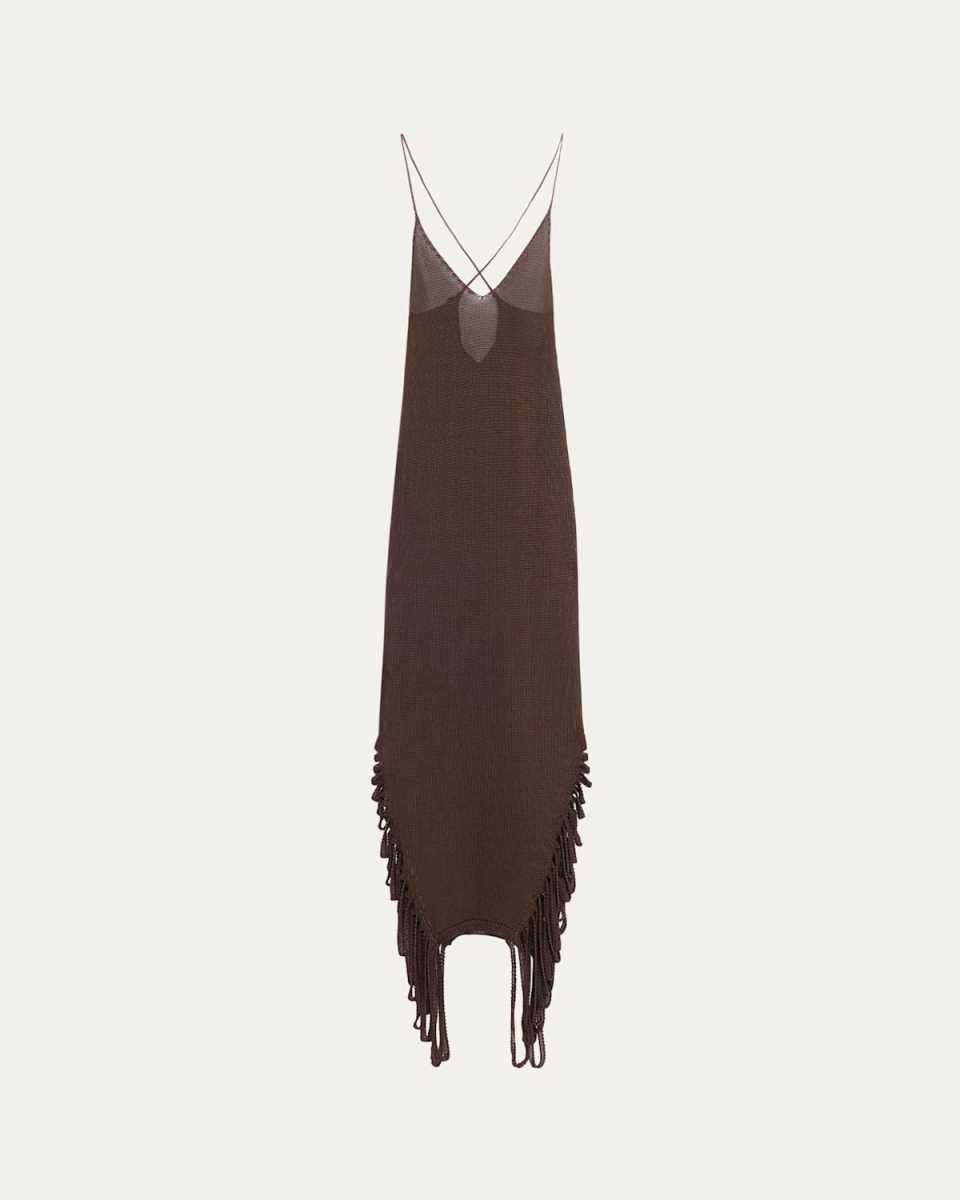 Stalactite Midi Slip Dress