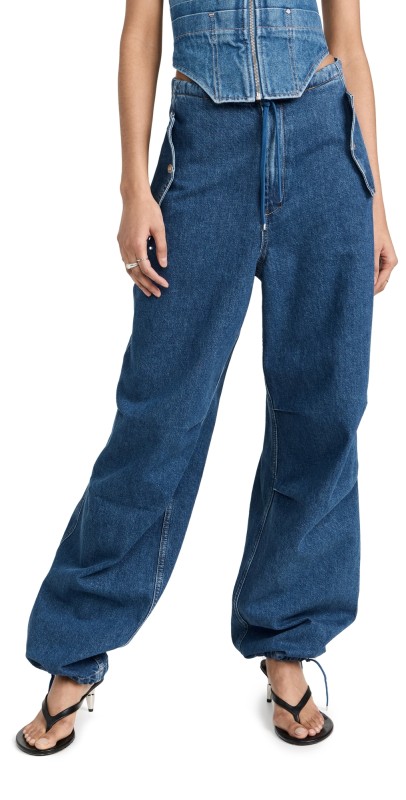 Dion Lee Parachute Jeans American Blue