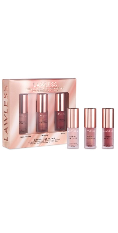 LAWLESS Merry Minis Lip Plumping Trio Mult