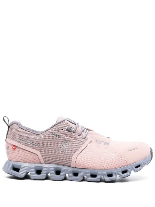 side logo-print detail sneakers