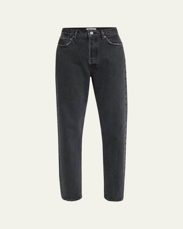 90s High-Rise Pinched-Waist Jeans