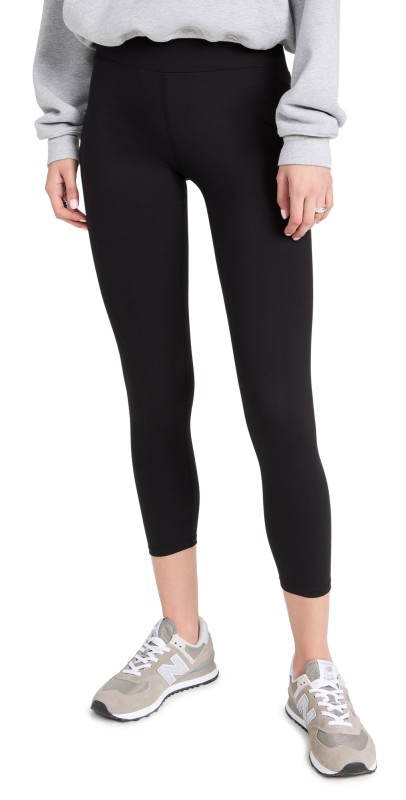 Plush Brushed Compression Leggings Black