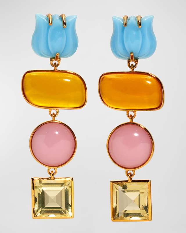 TROPICAL TULIP EARRINGS