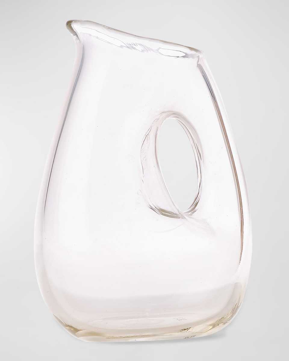 Glass Jug With Cut-Out Handle