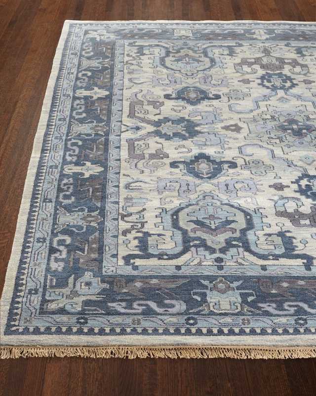 Castle Hand-Knotted Rug, 8' x 11'