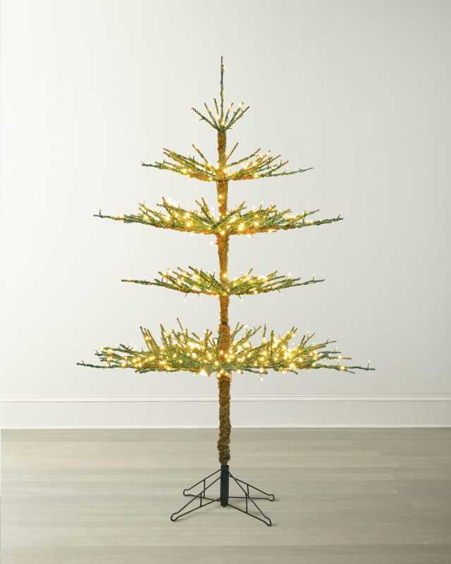 Twig Pine Pre-Lit LED Christmas Tree, 5'