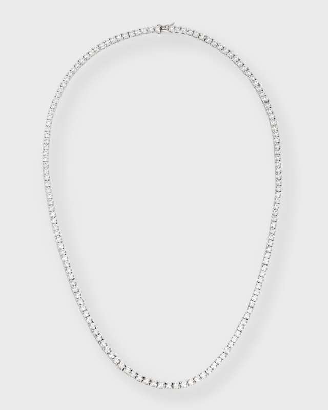 Cubic Zirconia Tennis Necklace