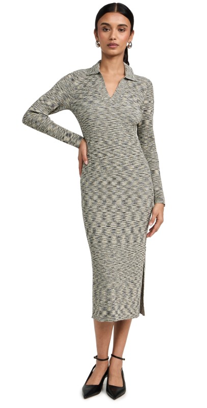 RAILSuciana Dress Mint Navy Space Dye